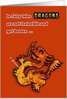 dragons get slain, you can make it, encouragement card