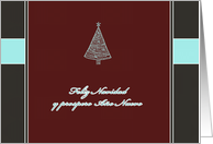 Merry Christmas & happy new year in Spanish, feliz navidad card