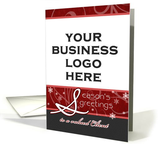 Season's Greetings to a Valued Client Business Christmas... (867284)
