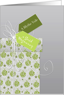Merry Christmas & Happy New Year in Scots, ornaments card