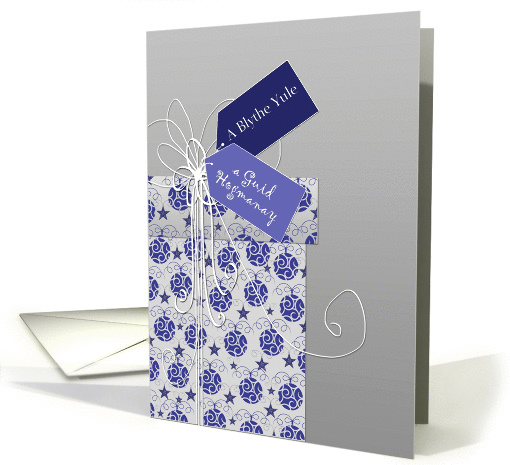 Merry Christmas & Happy New Year in Scots, ornaments card (884438)