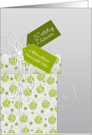 Merry Christmas & Happy New Year in Welsh, ornaments card