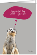 Happy Valentine’s Day ..., customizable love & romance card, card