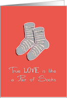 Happy Valentine’s Day, I love you, humorous card