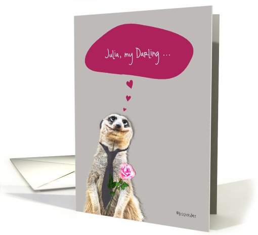 Happy Valentine's Day, customizable love & romance card,... (892268)