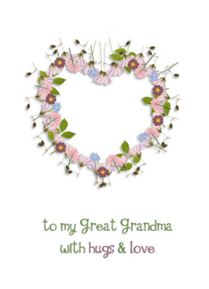 to my great grandma,...