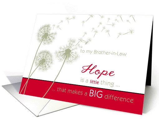 to my brother-in-law, christian cancer encouragement, hope... (929799)