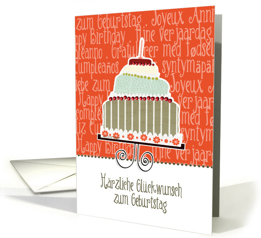 Hrzliche Glckwunsch, happy birthday in Swiss German,... (939818)