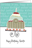 Happy birthday, Quentin, customizable birthday card (name & age) card