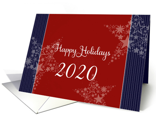 Happy Holidays, Year Customizable, Business card,... (948925)