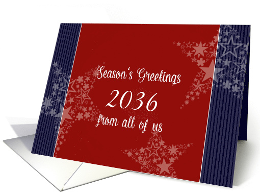 Season's Greetings from group, Year Customizable,... (949122)