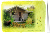 Log Cabin Hideaway card