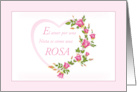 Happy Birthday to Granddaughter with Roses card