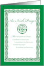 Irish Prayer Religious St Patricks Day card