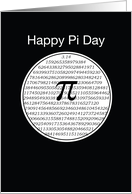 Happy Pi Day Black...