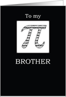 Pi Day to Brother...