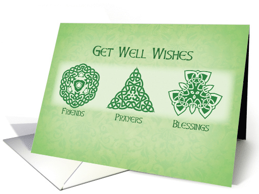 Irish Get Well Wishes Religious Friends Prayers and Blessings card