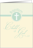 Baptism Child of God...