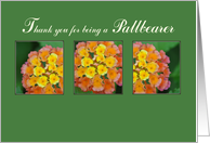 Pallbearer Thank You...