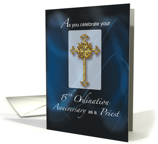 15th Ordination Anniversary of Priest Navy and Light Blue... (1102034)