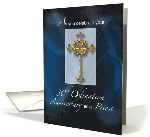 30th Ordination Anniversary of Priest Navy and Light Blue... (1102044)
