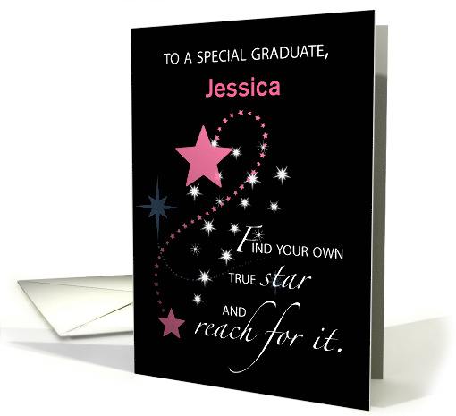 Customize Girl Graduation Star Personalize... (1117812)