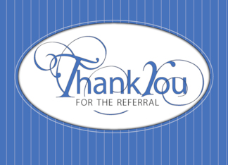 Referral Thank You...