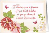 Cancer Treatments Get Well Wishes Flowers Butterfly card