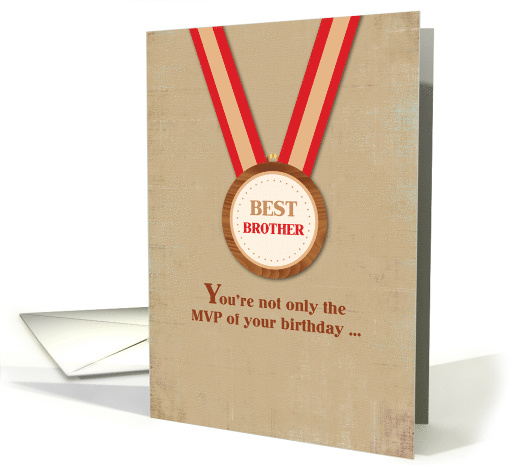 Brother Birthday MVP Sports card (1161228)