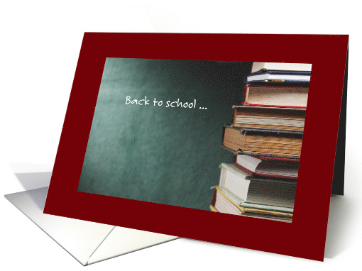 Back to College Good Luck card (1283052)
