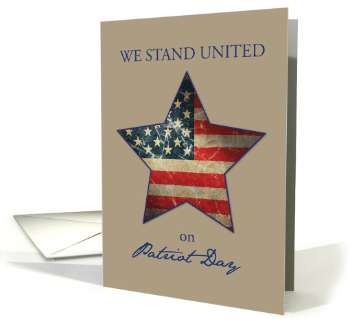 Patriot Day Stand United Old Flag Star card (1319194)