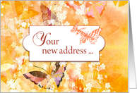 New Address Butterflies Assisted Living card