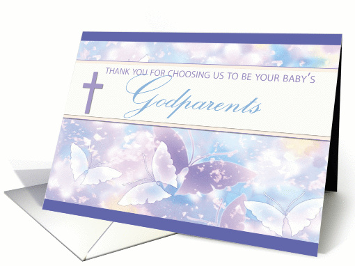 Thank You For Choosing Us As Baby S Godparents 1341094