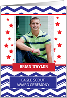 Custom Photo Eagle Scout Award Ceremony Invitation Personalized card