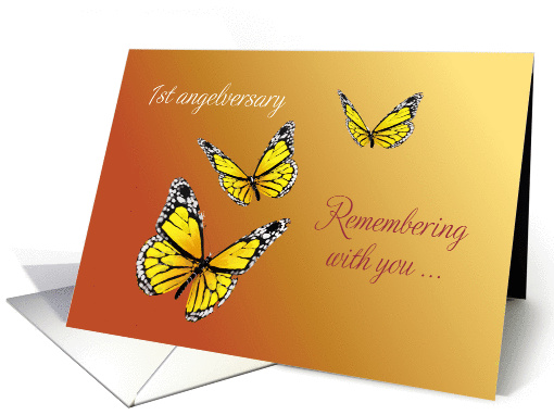 1st First, Baby's Angelversary, Anniversary of Death 