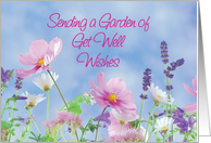 Get Well After Stroke Garden Flowers card