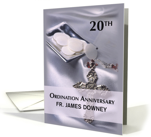 Personalized Name 20th Ordination Anniversary... (1367306)