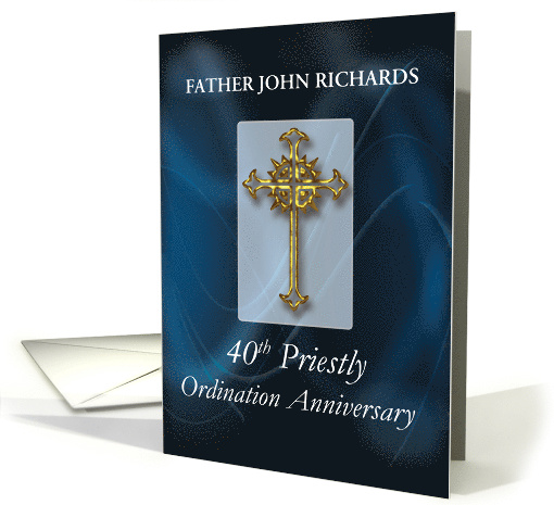 Invitation to 40th Ordination Anniversary Custom Name... (1371406)