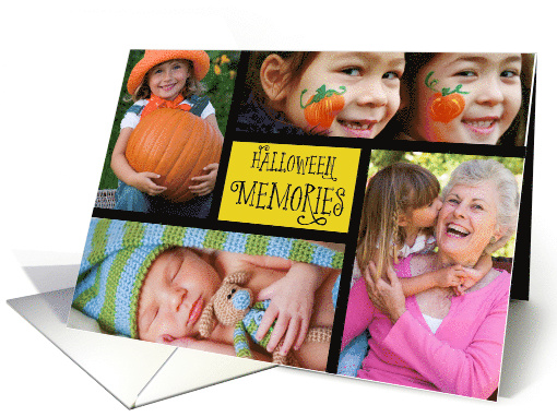 Halloween Memories Photo Customizable card (1397434)