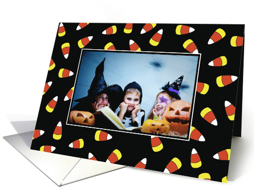 Costume Party Photo Halloween Party Invitation Candy Corn... (1397984)