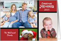 Christmas Photo Memories Customizable Card