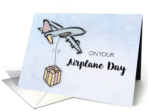 Airplane Adoption Day Gift card (1422784)