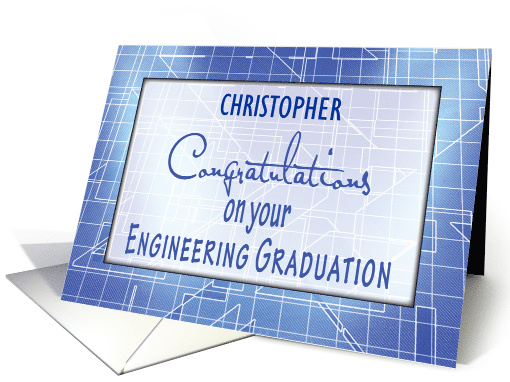 Personalize Name Engineering Graduation Congratulations... (1424106)