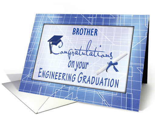Customize Relationship Engineering Graduation Congratulations card