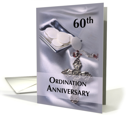 Invitation 60th Ordination Anniversary Silver Paten Hosts... (1430252)