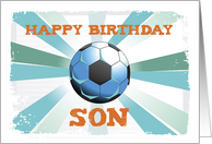 Son Soccer Birthday...