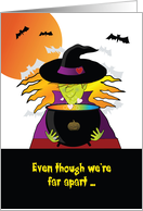 From A Far Halloween Witches Brew card