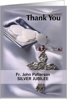 Customizable Thank You Ordination Anniversary Gift Prayers Honor card