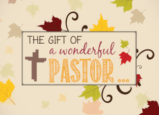 Pastor Thanksgiving...