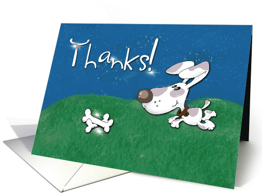 Thanks Dog and Bones card (1506338)